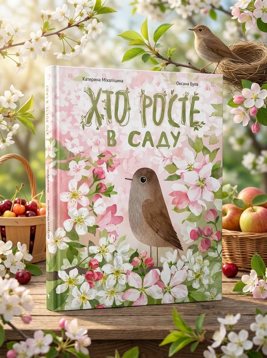 Хто росте в саду — Дитячі книги