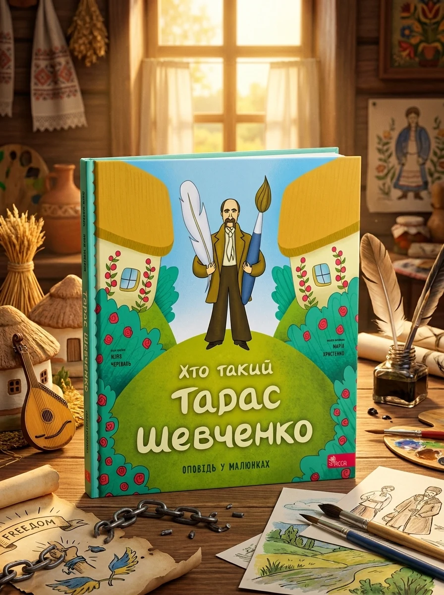 Хто такий Тарас Шевченко. Оповідь у малюнках — фото 2
