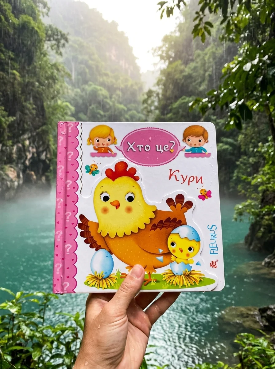 Хто це? Кури — Книги для малят