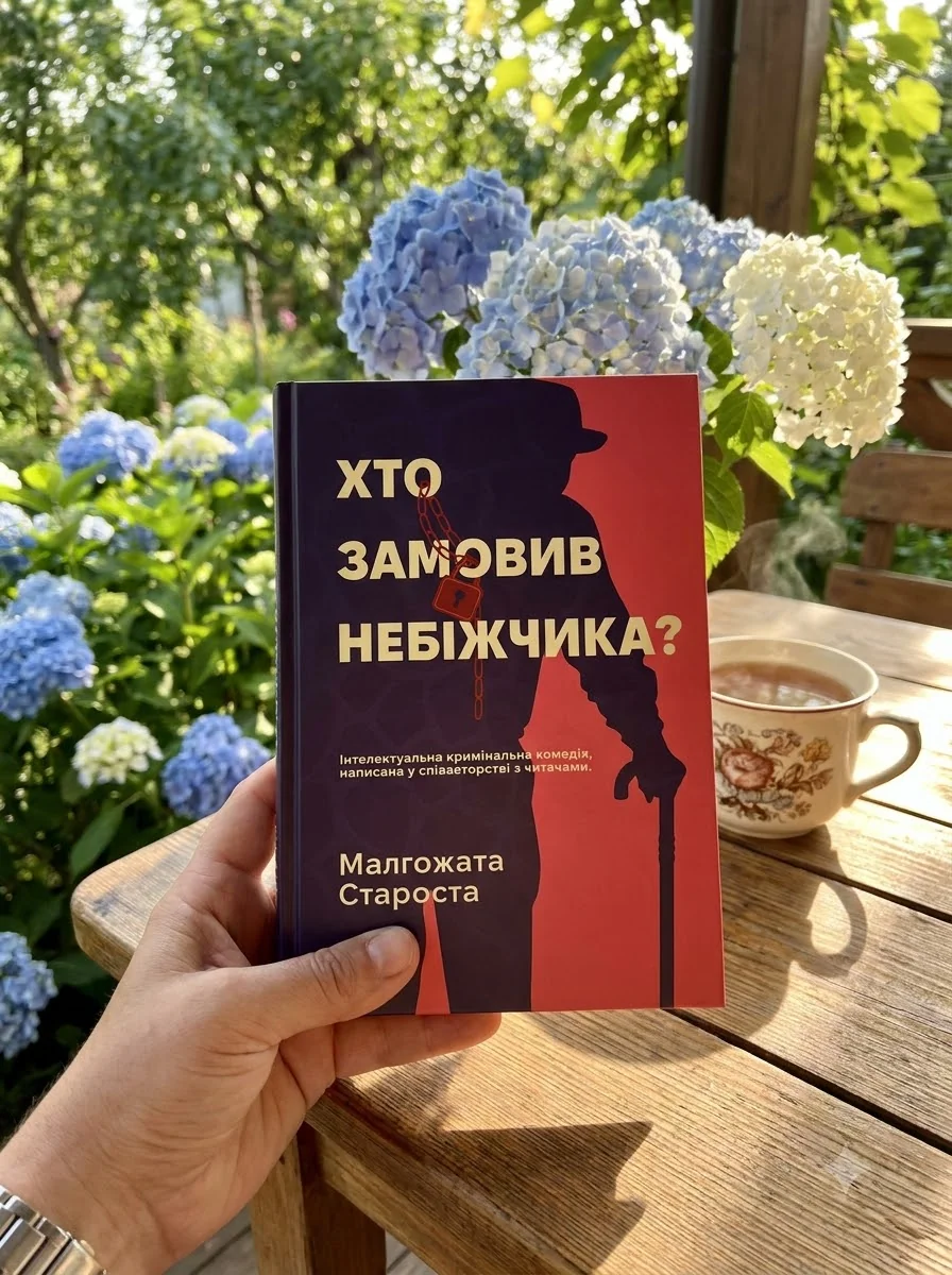 Хто замовив небіжчика? — Малгожата Староста, обкладинка