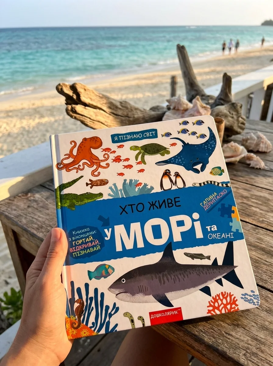 Хто живе у морі та океані | купити книгу онлайн