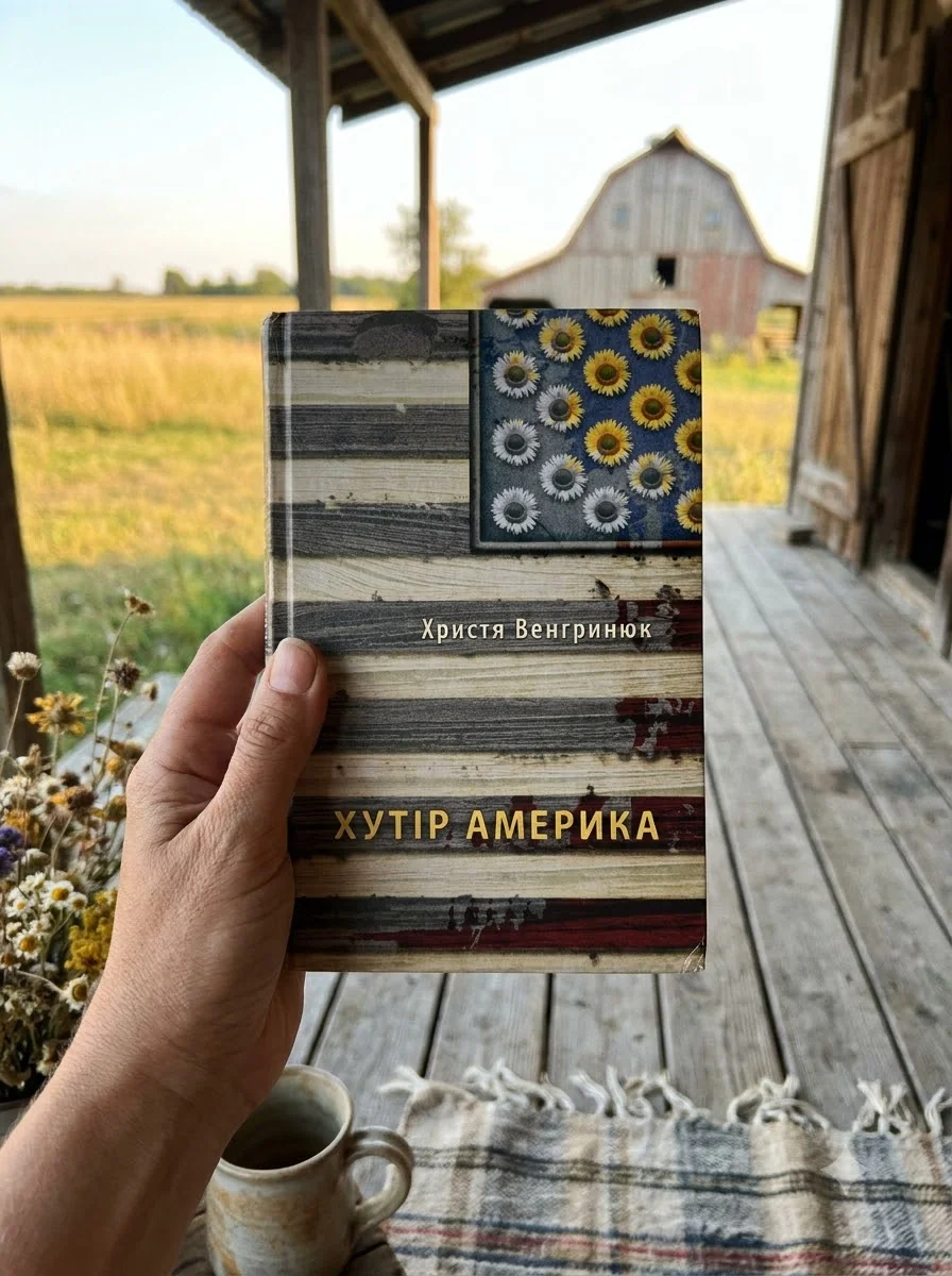Хутір Америка — Христя Венгринюк, обкладинка