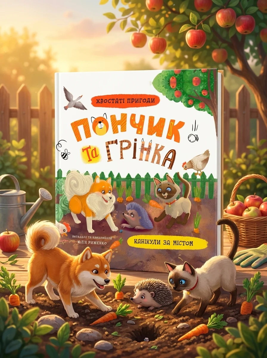 Хвостаті пригоди. Пончик та Грінка. Канікули за містом