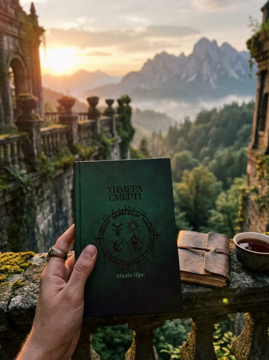 Химера смерті. Книга 3 — Малія Пірс, обкладинка