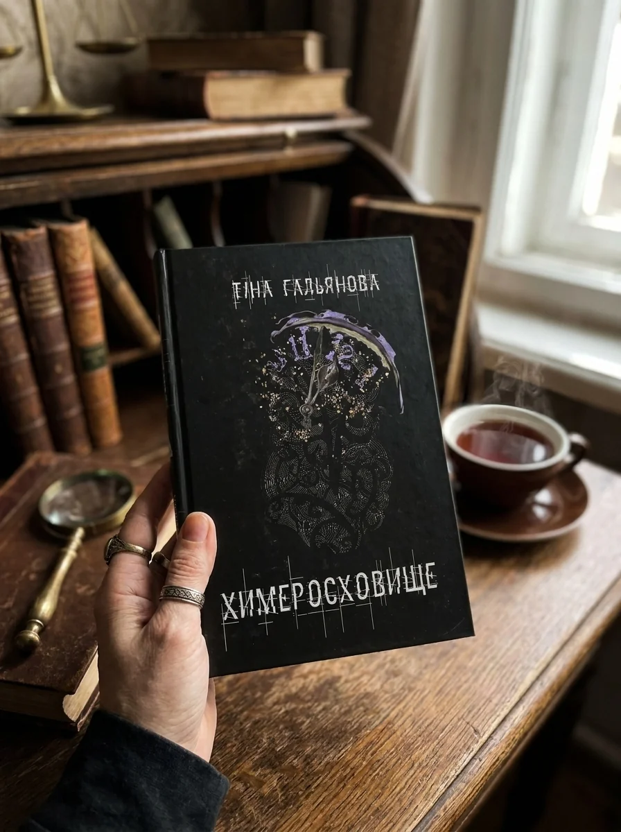 Химеросховище. Збірка оповідань — Гальянова Т., обкладинка