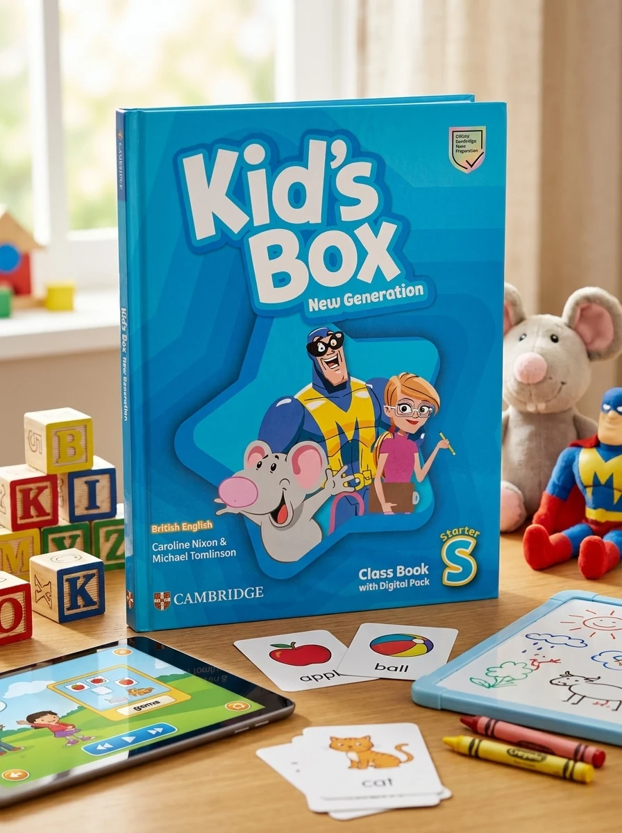 Kid's Box New Generation Starter Class Book with Digital Pack