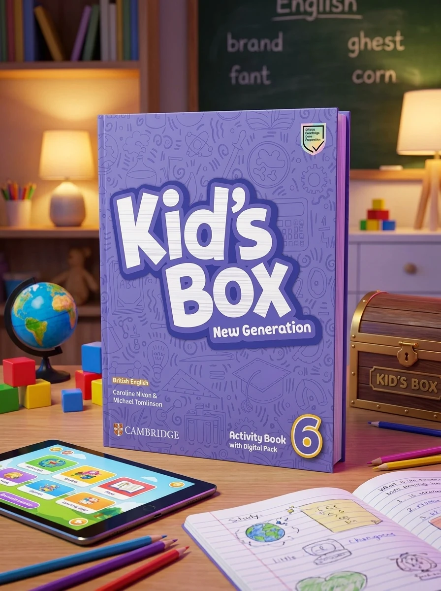 Kid's Box New Generation 6 Activity Book with Digital Pack