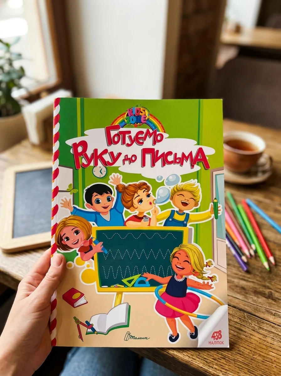Kids zone. Готуємо руку до письма — Вивчення мов