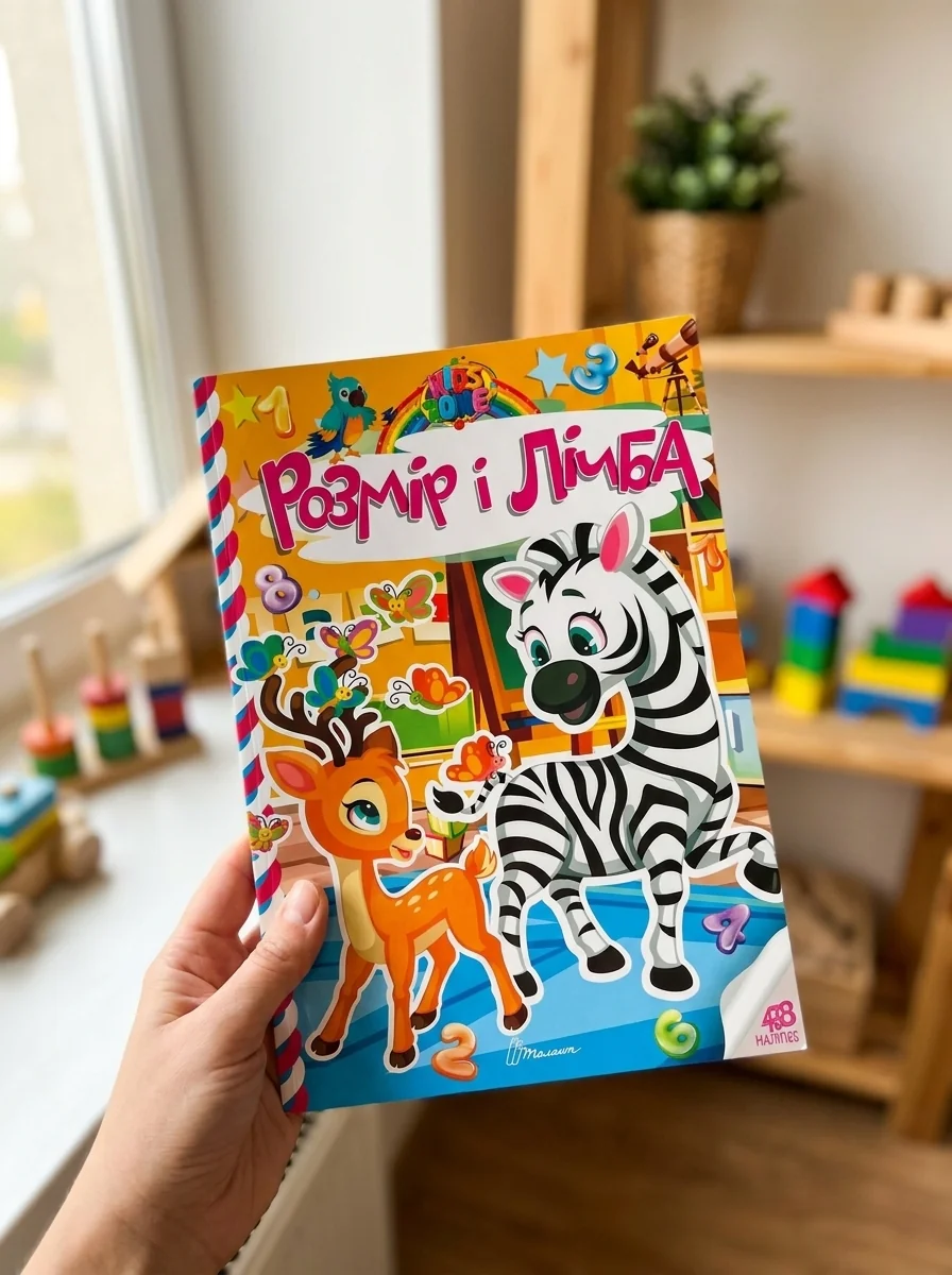 Kids zone. Розмір і лічба — Дитяча література