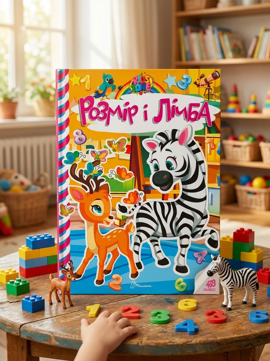 Kids zone. Розмір і лічба — фото 2