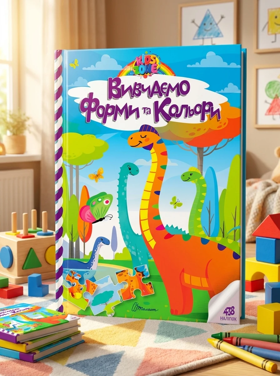 Kids zone. Вивчаємо форми та кольори — фото 2