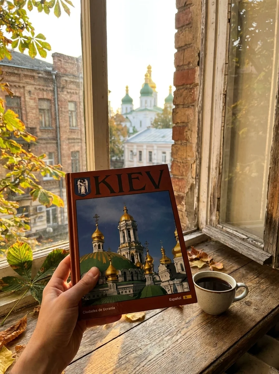 Kiev. Album de fotos — Сергій Удовик, обкладинка