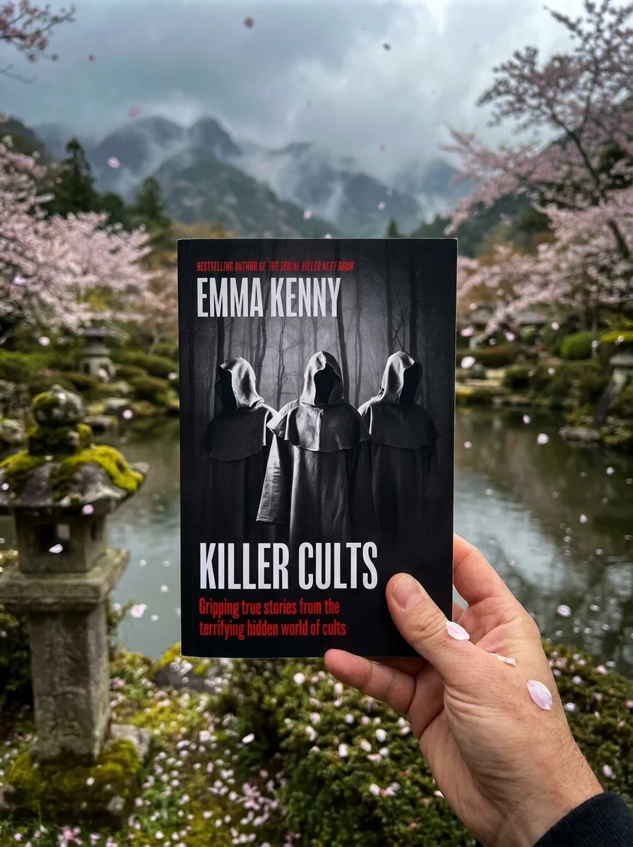 Killer Cults: Gripping true stories from the terrifying hidden world of cults — Емма Кенні, обкладинка