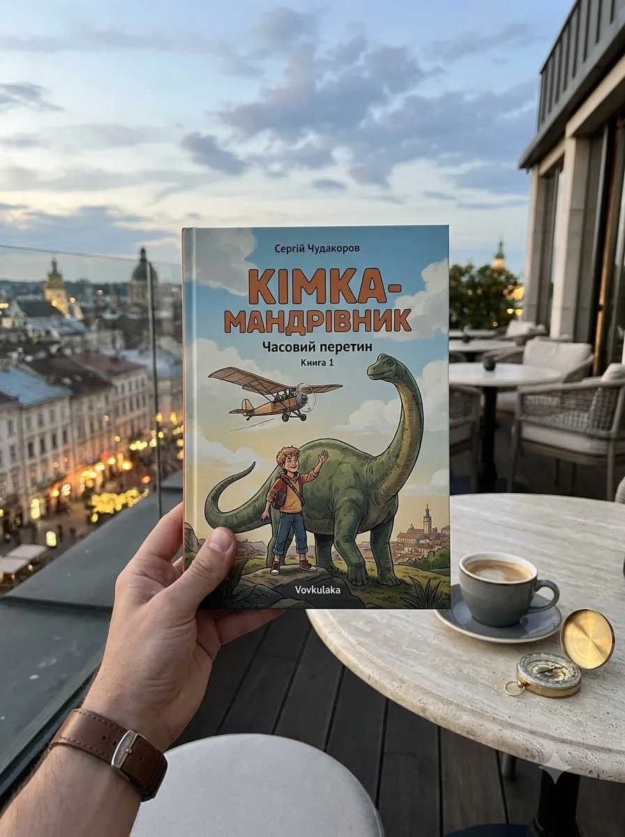 Кімка-мандрівник. Часовий перетин. Книга 1 — Сергій Чудакоров, обкладинка