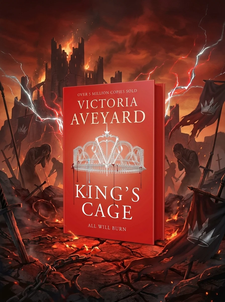 King's Cage. Red Queen. Book 3 — Фантастика та фентезі
