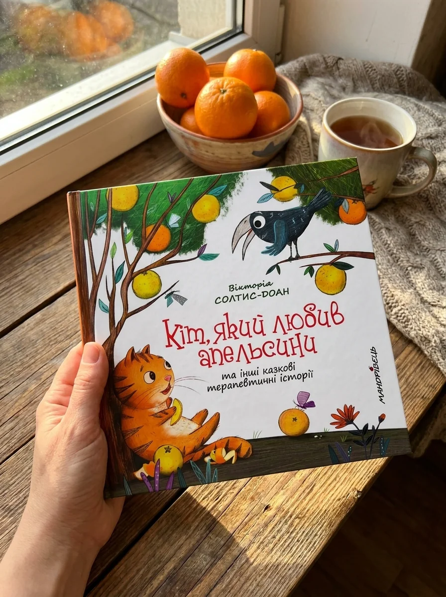 Кіт, який любив апельсини — Дитяча література