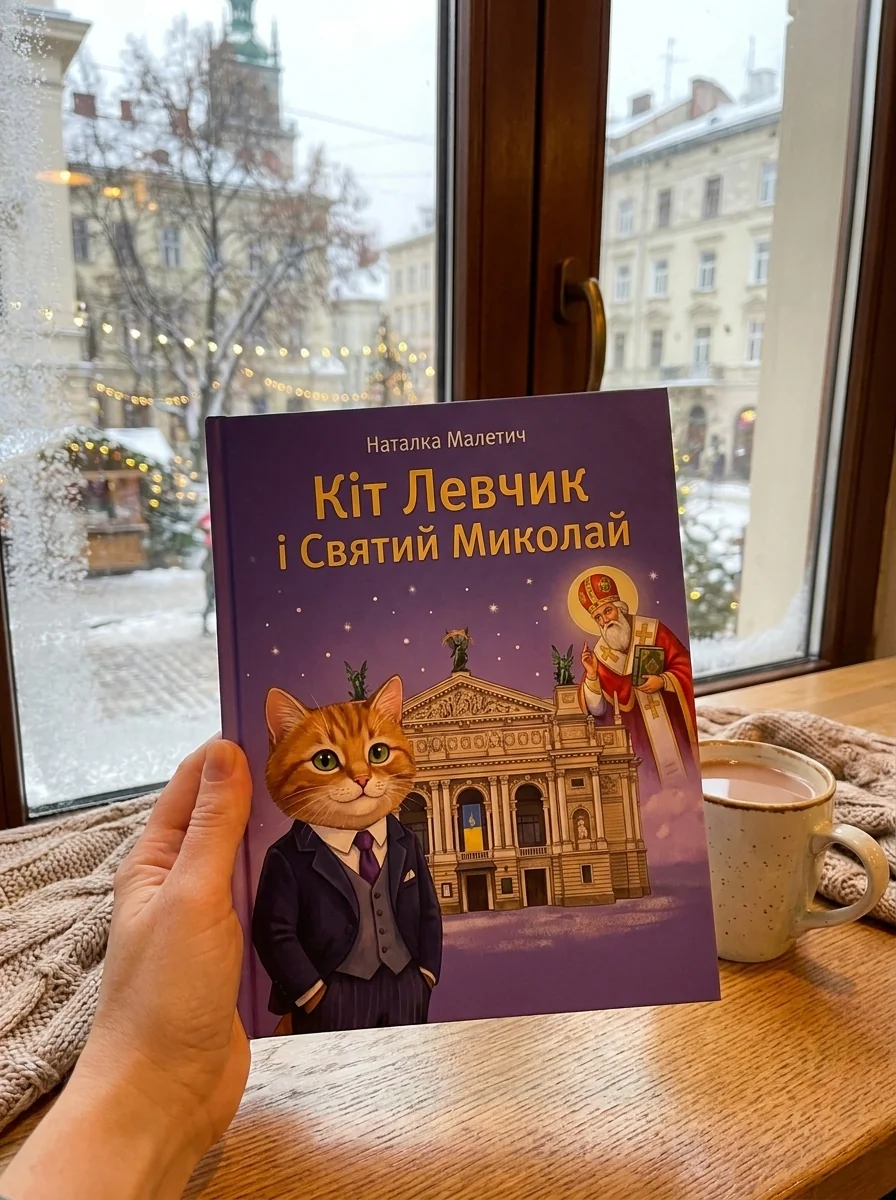 Кіт Левчик і Святий Миколай — Дитяча проза