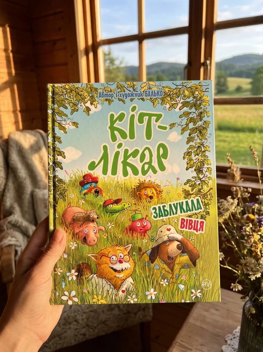 Кіт-лікар. Книга 2 Заблукала вівця — Валько, обкладинка