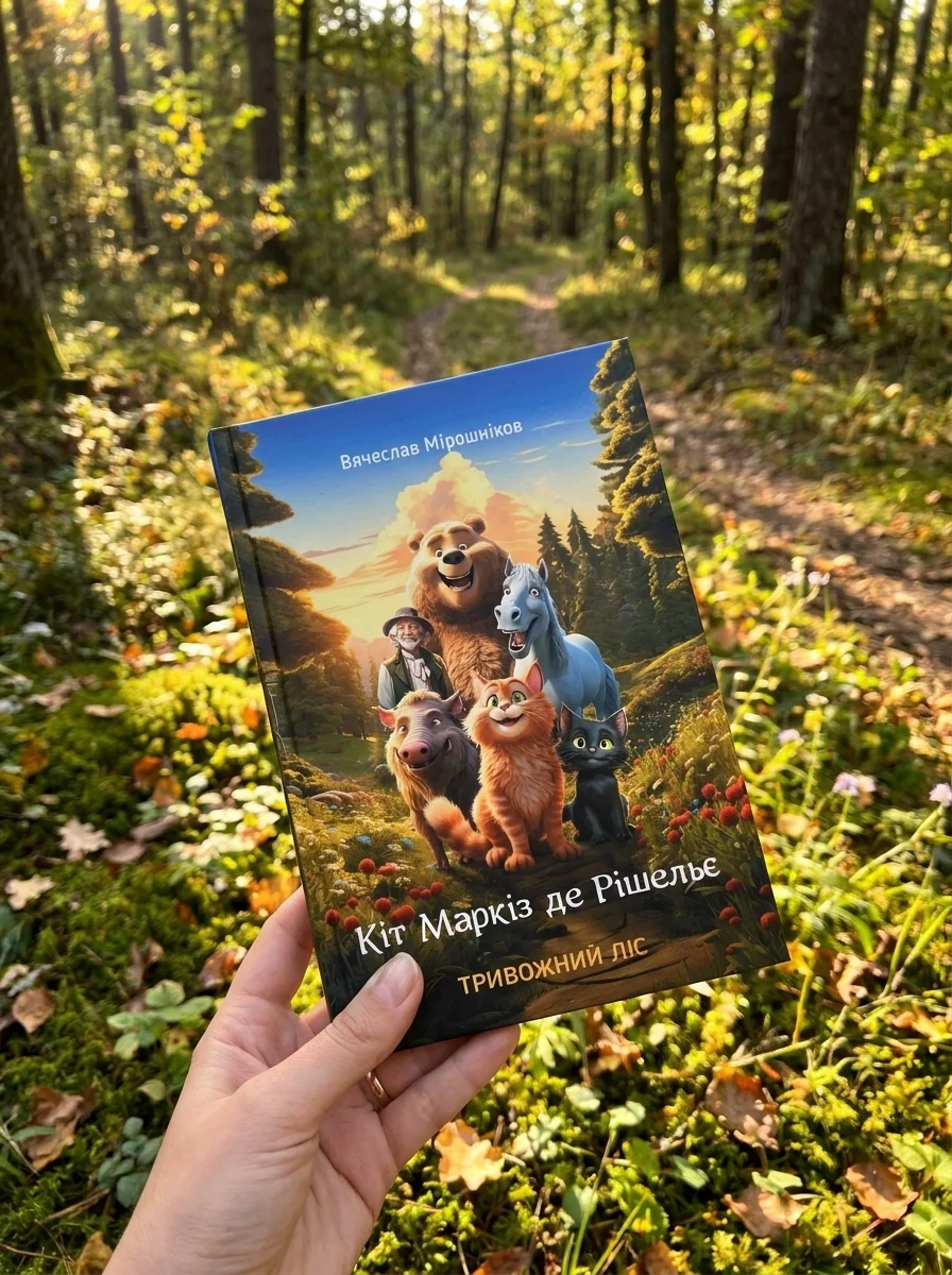 Кіт Маркіз де Рішельє. Тривожний ліс — Казки