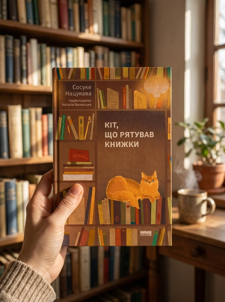 Кіт, що рятував книжки — Фантастика та фентезі