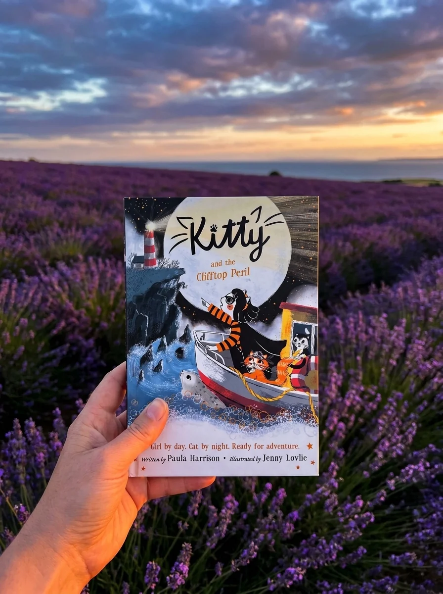 Kitty and the Clifftop Peril — Paula Harrison, обкладинка