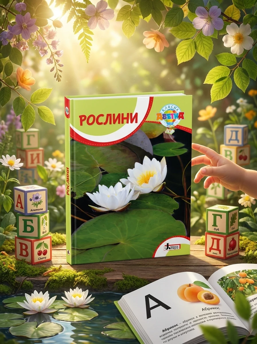 Класна абетка. Рослини — Дитяча література
