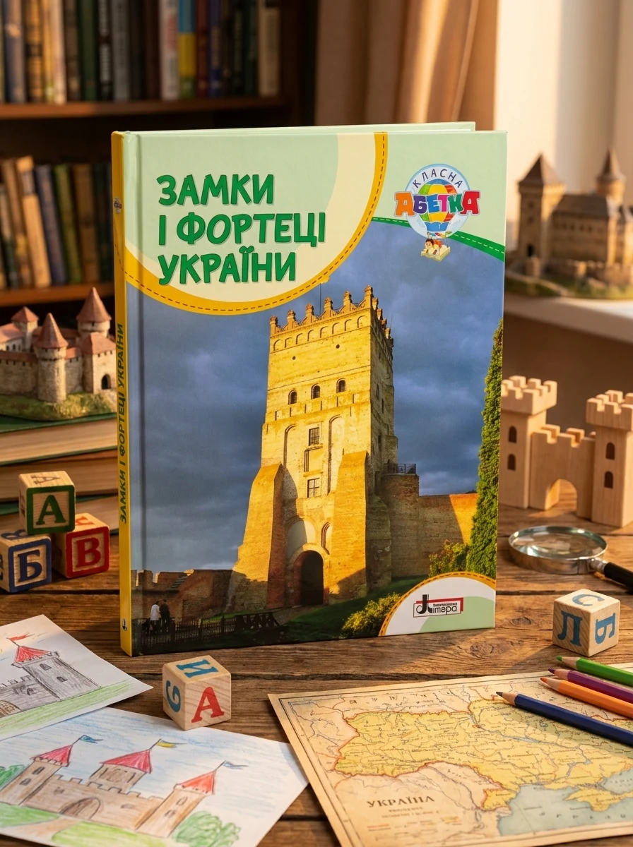 Класна абетка. Замки і фортеці України — Дитяча література