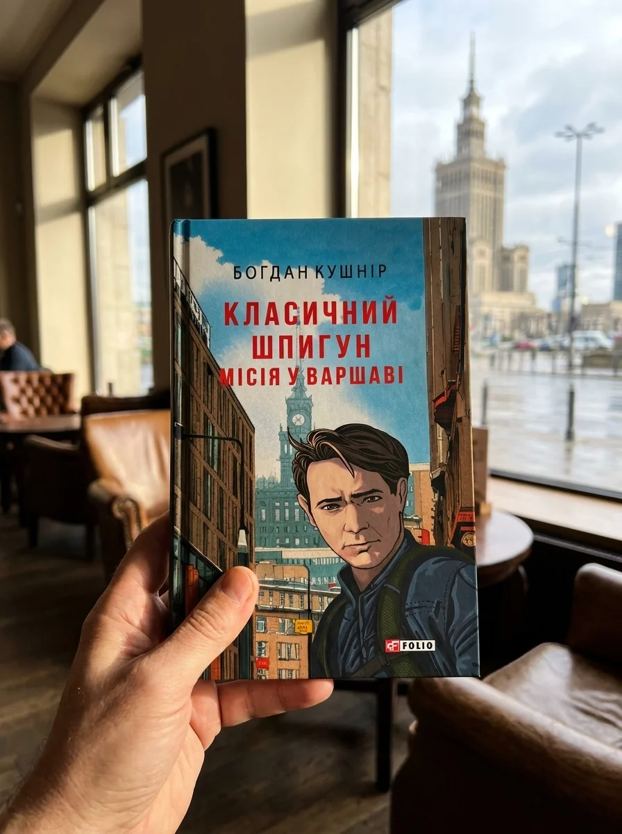 Класичний шпигун. Місія у Варшаві — Богдан Кушнір, обкладинка