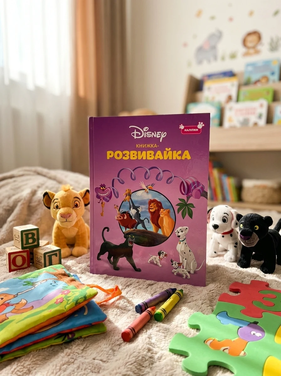Класика Дісней. Книжка-розвивайка