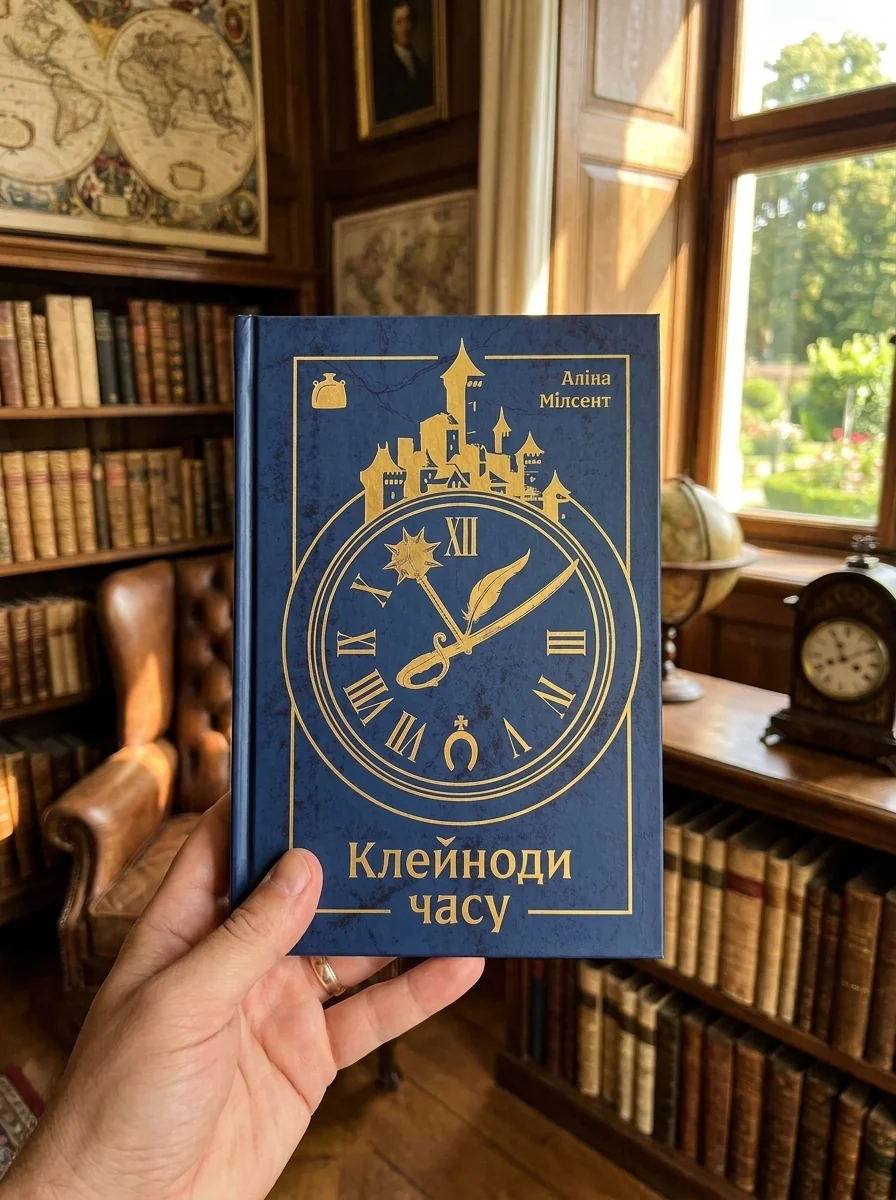 Клейноди часу — Аліна Мілсент, обкладинка
