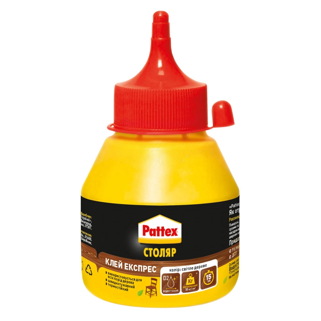 Клей Pattex Столяр 125 г клей