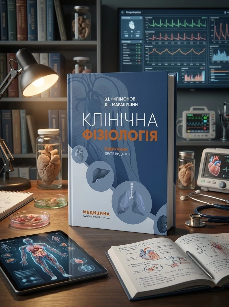 Клінічна фізіологія: підручник — В.І Філімонов, обкладинка