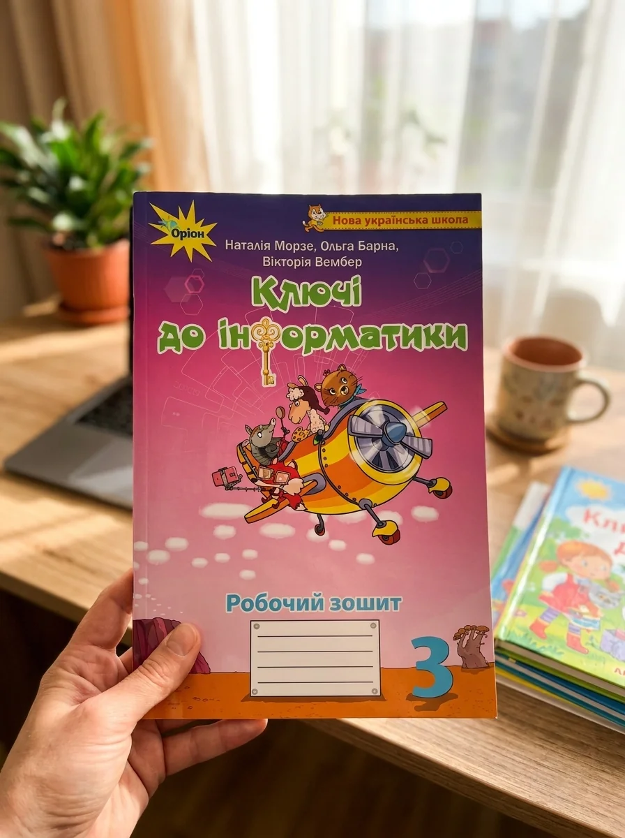 Ключі до інформатики 3 клас. Робочий зошит — фото 2