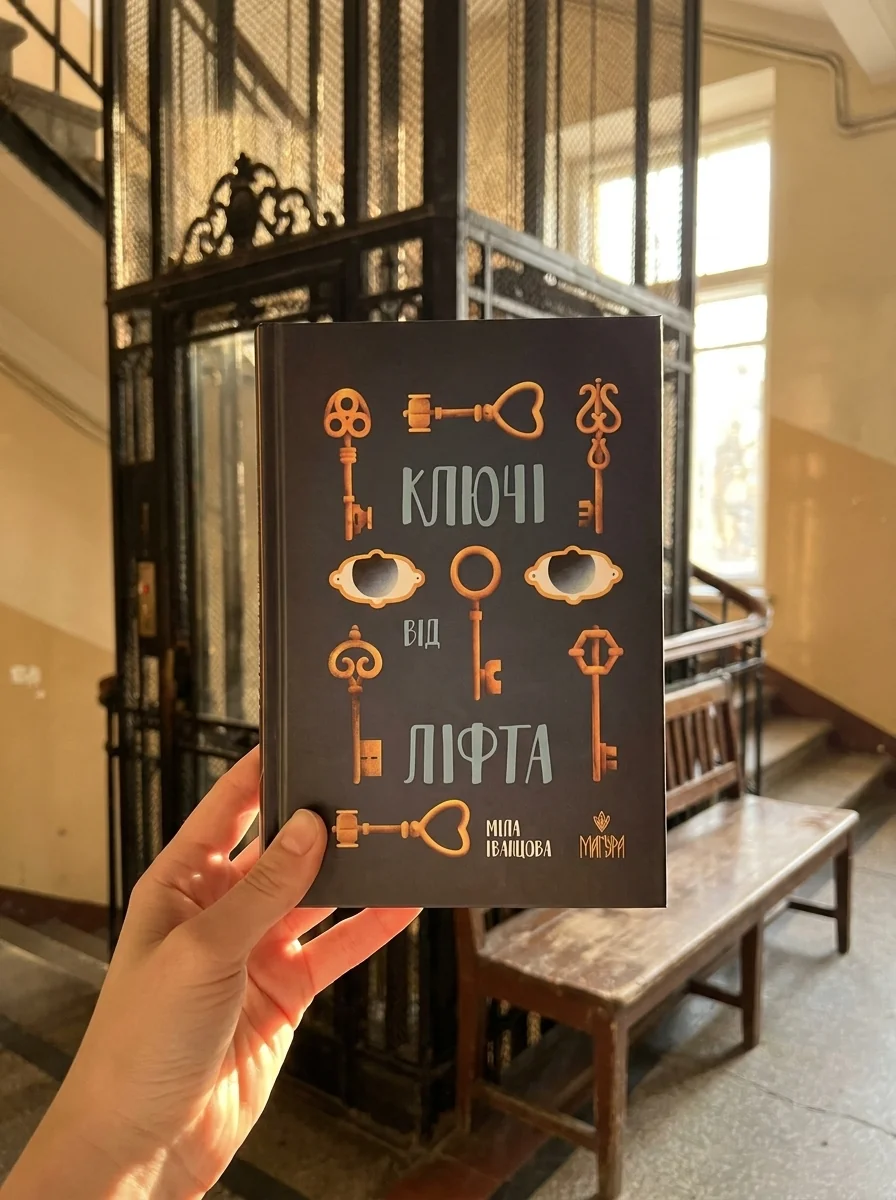 Ключі від ліфта — Іванцова Міла, обкладинка