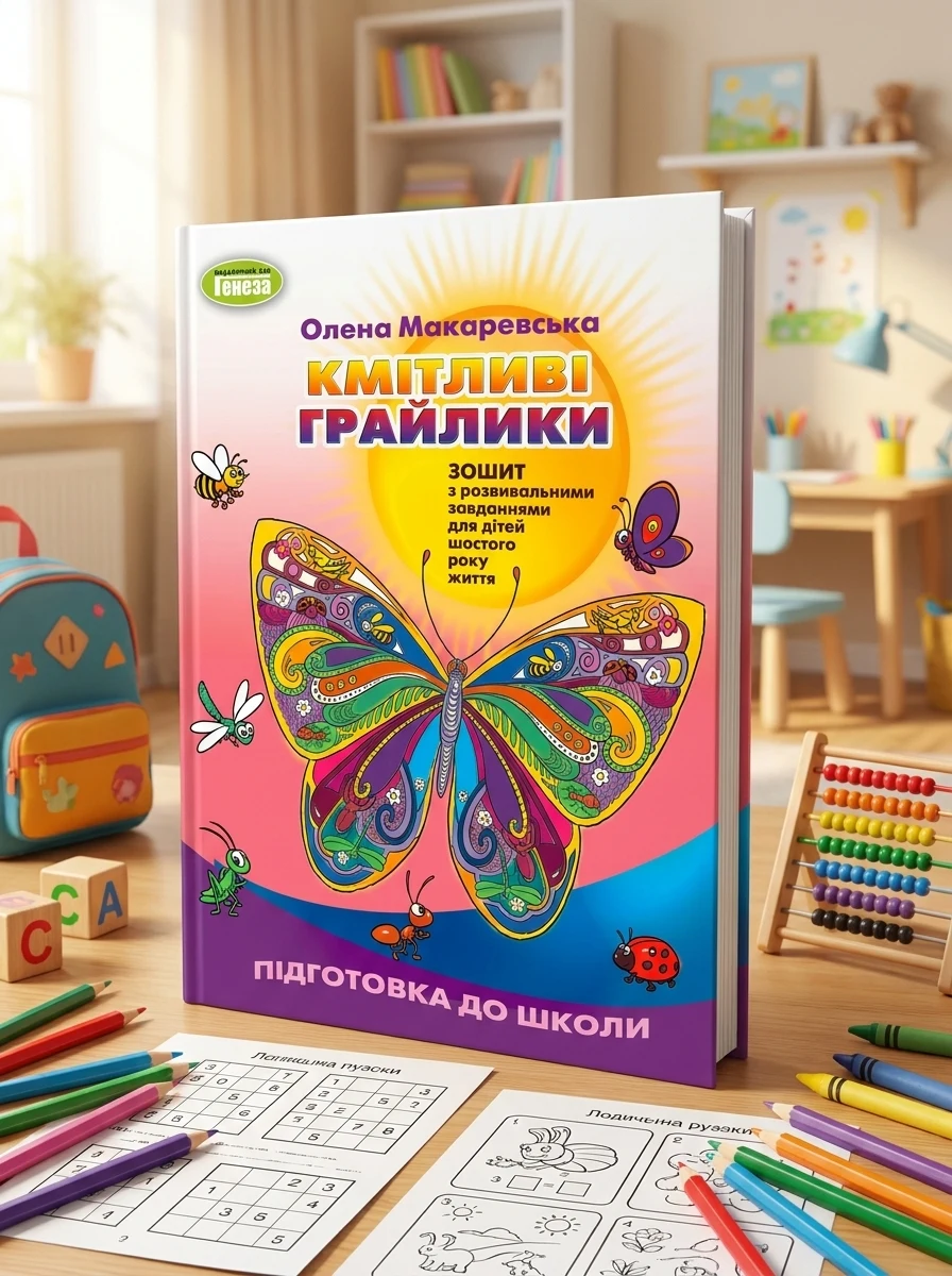 Кмітливі грайлики. Зошит з розвивальними завданнями для дітей шостого року життя — фото 2