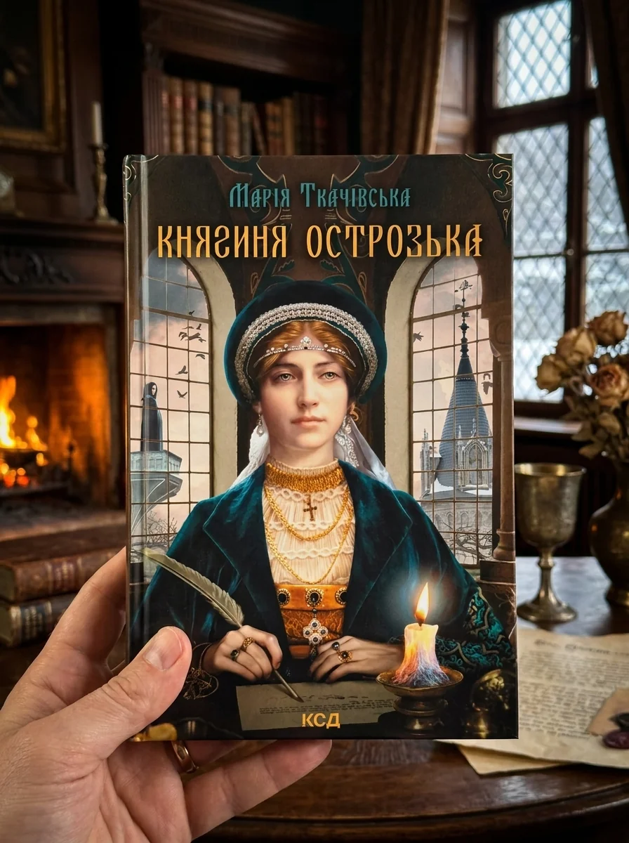 Княгиня Острозька — Ткачівська М., обкладинка