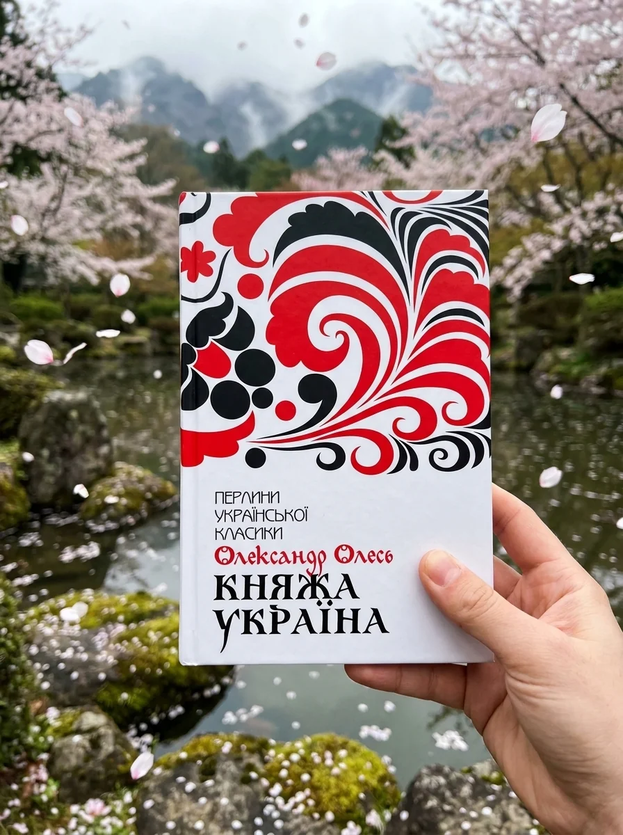 Княжа Україна. Вибране — Олександр Олесь, обкладинка