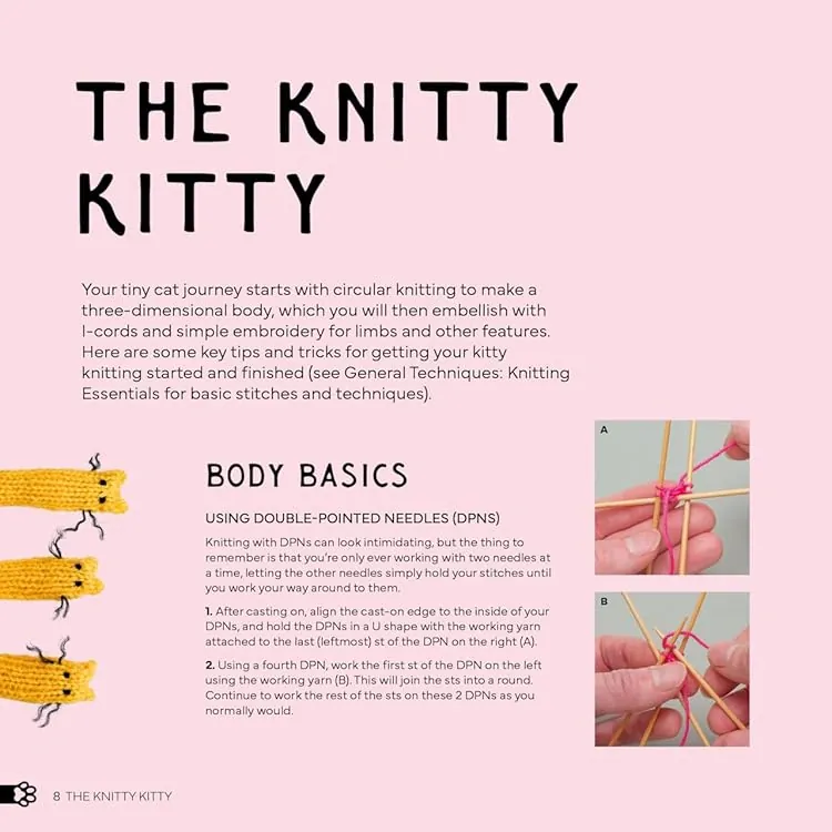 Knit Mini Amigurumi Cats!. 20 Knitting Patterns for Tiny Kitties — Анна Граховец, фото 4