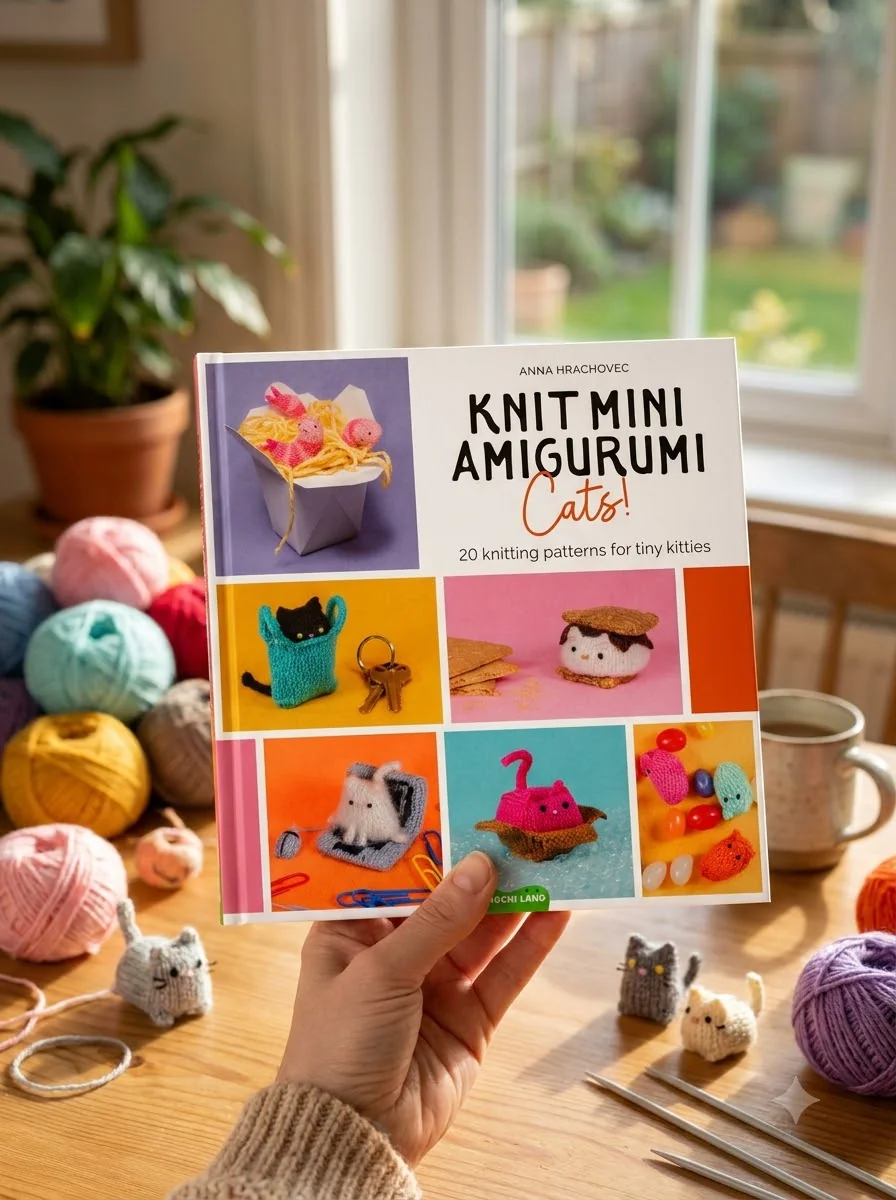Knit Mini Amigurumi Cats!. 20 Knitting Patterns for Tiny Kitties — Анна Граховец, обкладинка