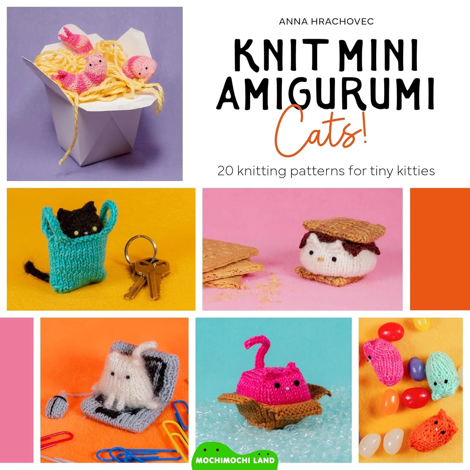 Knit Mini Amigurumi Cats!. 20 Knitting Patterns for Tiny Kitties