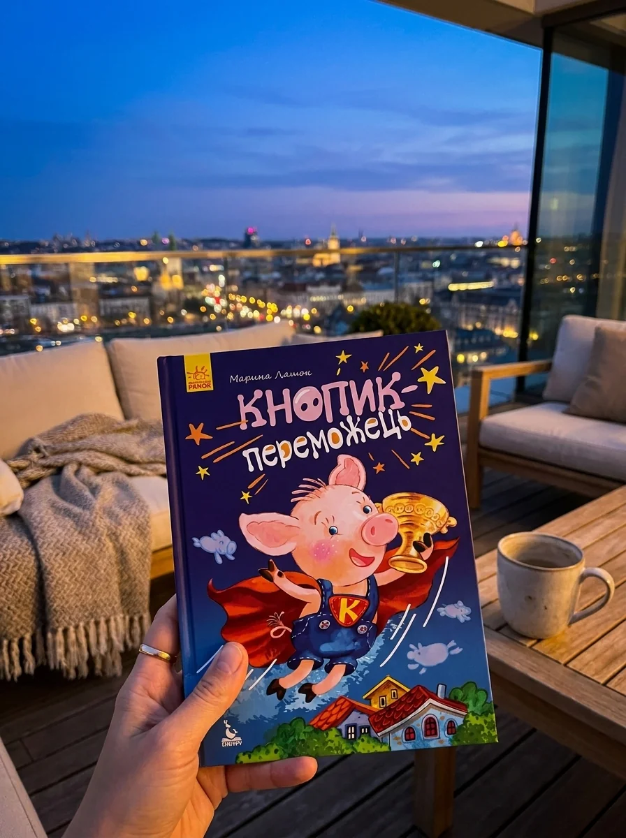 Кнопик-переможець — Дитяча література