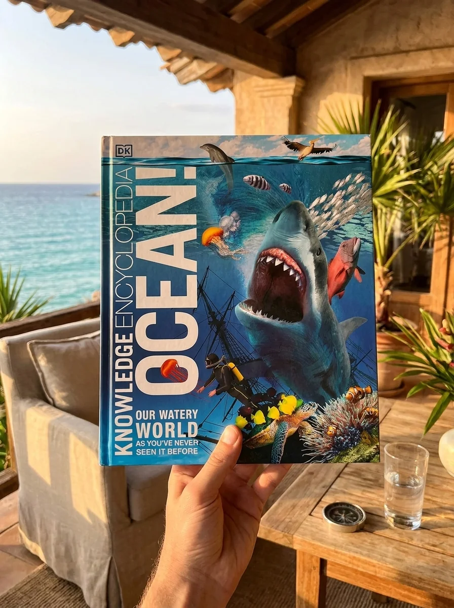 Knowledge Encyclopedia Ocean!, обкладинка