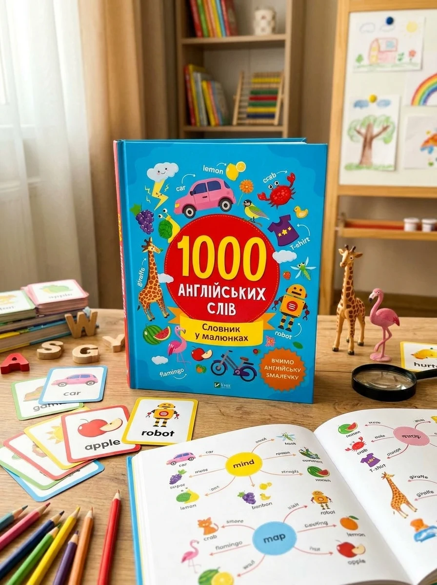 1000 англійських слів — Дитяча література