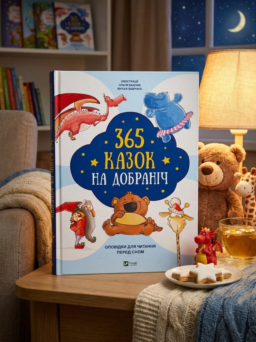 365 казок на добраніч — Дитяча література