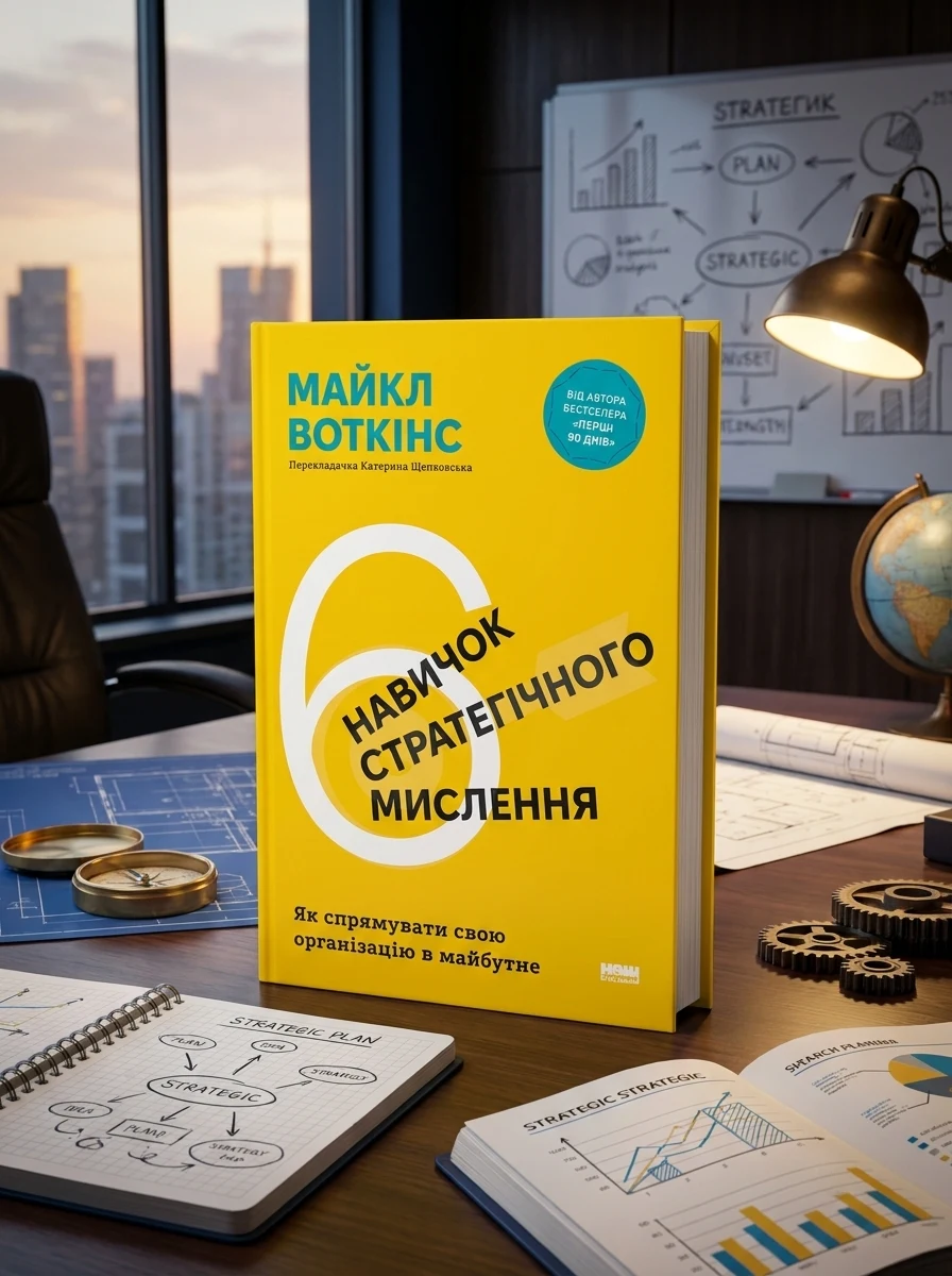 6 навичок стратегічного мислення Як спрямувати свою організацію в майбутнє — Художня література