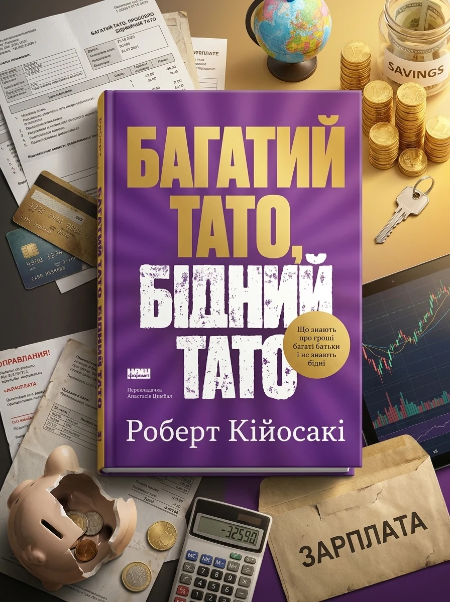 Багатий тато, бідний тато. Що знають про гроші багаті батьки і не знають бідні