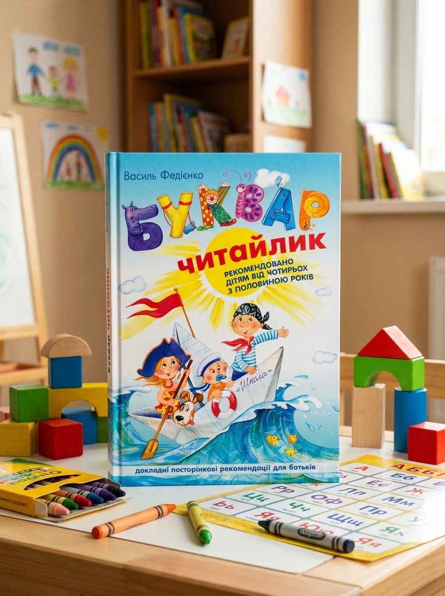 Букварик-Читайлик (малий) Федієнко — Дитяча література