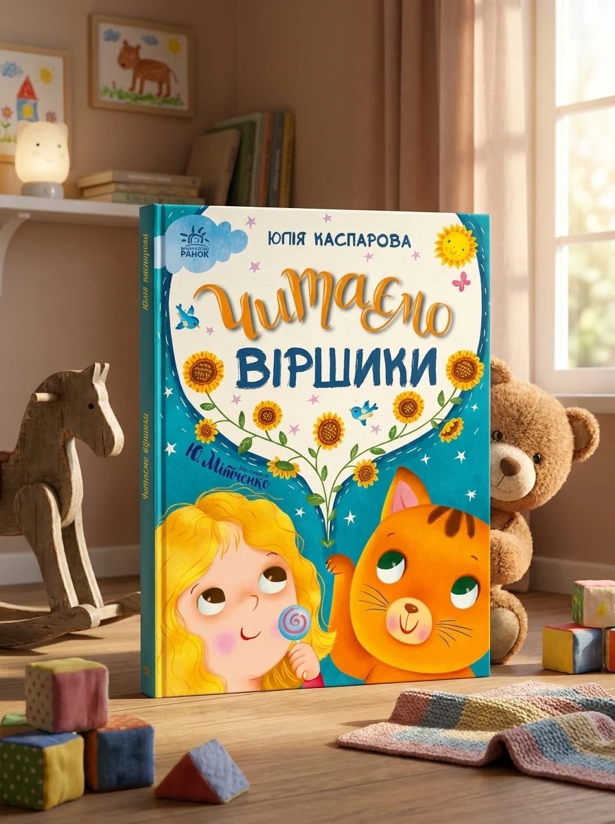 Читаємо віршики — Дитяча література
