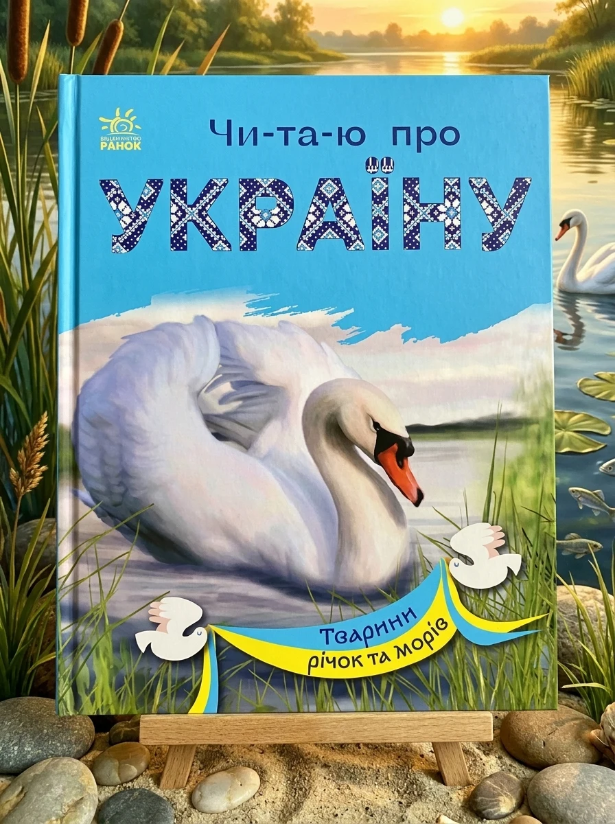 Читаю про Україну Тварини річок та морів С366024У — Дитяча література