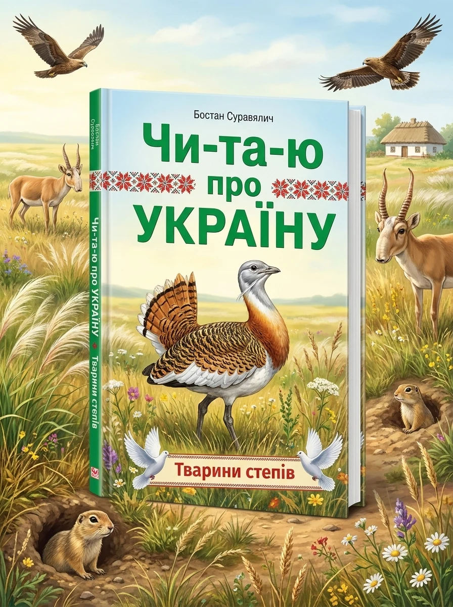 Читаю про Україну Тварини степів С366022У — Дитяча література